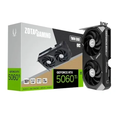 Image de Zotac GAMING GeForce RTX 5060 Ti Twin Edge OC NVIDIA 16 Go GDDR7 Neuf