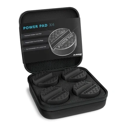 Image de PLANGER® Coussinet en Caoutchouc pour Cric 4X Power Pad (Convient à Toutes Les Voitures) Garantie 10 Ans Incassable 3t