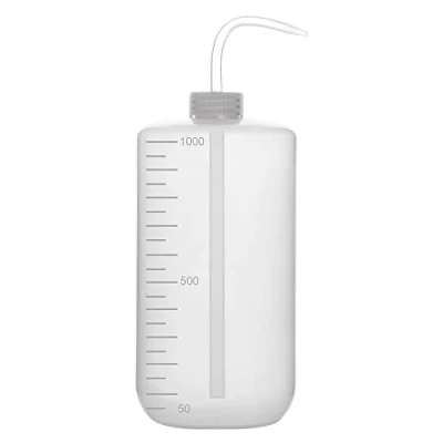 Image de Labasics 1 Paquet 1000 ml Flacons de Lavage en Plastique à Squeeze avec LDPE Ouverture Etroite, Bouteille D&#039;arrosage Presser Wash Bottle