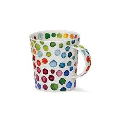 Image de Dunoon tasse en porcelaine Motif pois chaude avec design forme de Lomond