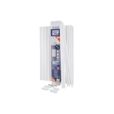 Image de D10 ROOMKIT DECOFLAIR Moulure de plafond Polystyrène 80 x 2000 1 pièce