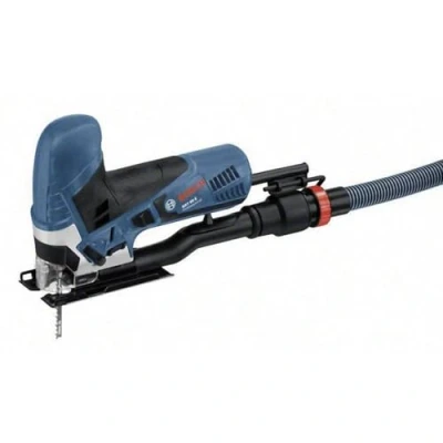 Image de Bosch Professional scie sauteuse GST 90 E (650 W, 1 lame, set d’aspiration, pare éclats, profondeur de coupe dans le bois : mm, coffret)