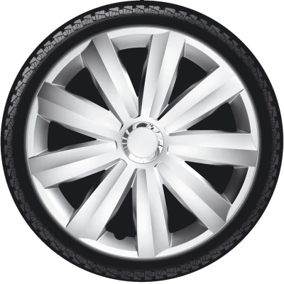 Image de AutoStyle PP 5183 Enjoliveurs 13Pouces argent