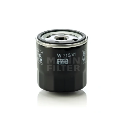 Image de MANN FILTER W 712/41 Filtre à huile M 18 X 1.5 vissé OPEL: Astra F Berline, G CC, Caravan, VAUXHALL: Mk4 CC