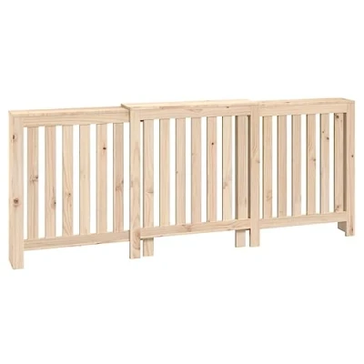 Image de 822586 vidaXL Cache radiateur 210x21x85 cm Bois massif de pin