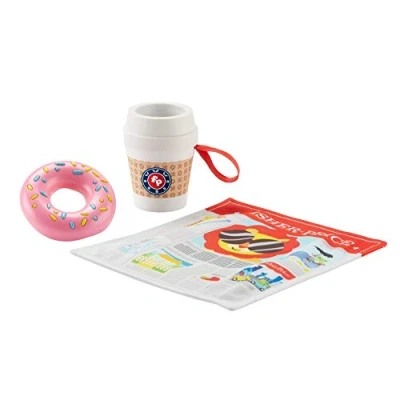 Image de Fisher Price Déjeuner à Emporter, jouet d&#039;imitation pour éveiller les sens de bébé, 3 mois et plus, FGH85