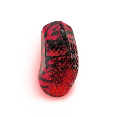 Image de Souris Gaming STEELSERIES Aerox 3 Wireless Édition FaZe Clan 18K DPI Ultra légère RGB PrismSync