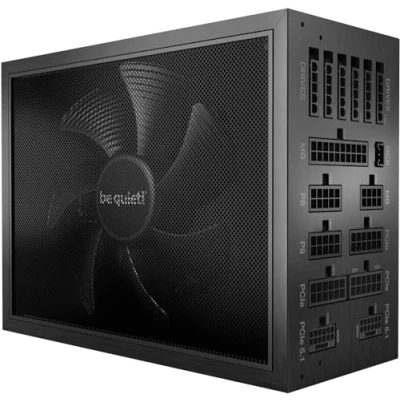 Image de be quiet! Dark Power Pro 13 1600W Bloc d’Alimentation, ATX 3.0, 80 Plus® Titanium, Contrôle entièrement numérique, Ventilateur Silent Wings, 3.0 Compatible avec Les Cartes Graphiques PCIe 5.0