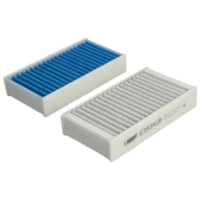 Image de HENGST FILTER E3934LB 2 Filtre d&#039;habitacle avec effet antibactérien 164 90 30 BMW: X3, X4