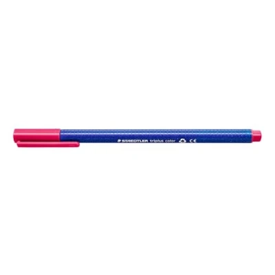 Image de Staedtler Triplus Color 323 Feutre Coloriage Pointe Moyenne 1 Mm Bordeaux LOT DE 10