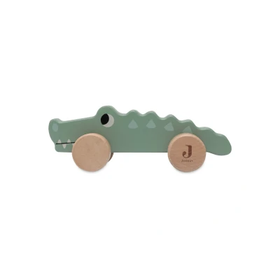 Image de Jollein Jouet en bois à roulettes Jungle Jambo Crocodile