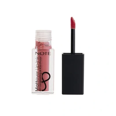 Image de NOTE COSMÉTIQUE Mattever Lip Ink Encre à Lèvres Mat Longue Tenue et Sans Transfert Rouge Repulpant Ultra Pigmentée (Blushy)