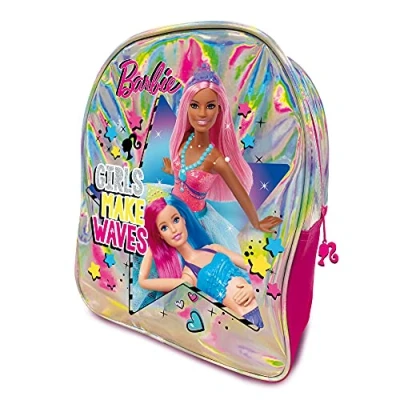 Image de Liscianigiochi Barbie Dough Sac à Dos avec 600 g de Pate Modeler et Kit creatif, 88874 Lisciani, Jeu Filles a partir 4 Ans, Taille Unique