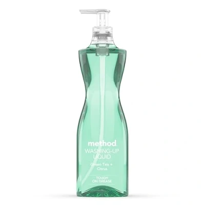 Image de Method Liquide vaisselle, thé vert et agrumes, 532 ml