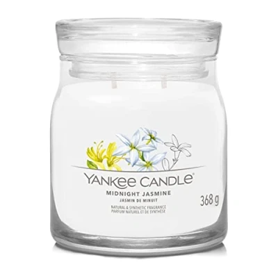 Image de Yankee Candle Medium with 2 wicks Midnight Jasmine 11 cm / ø 9