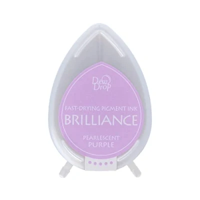 Image de Brilliance Dew Drop Ink Pads Tsukineko Tampon encreur Violet nacré