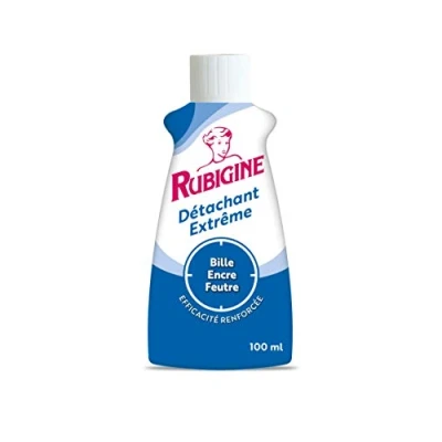 Image de IDEAL Rubigine, Détachant Bille Encre Feutre, 100 ml lot de 4 Extrême, Efficace sur Tous les Textiles Lavables, Préserve la Fibre des Fabrication Française