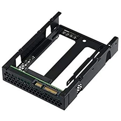 Image de QNAP 3.5p sata to dual 2.5p drive noirCustomisation PC QDA A2AR. Type de produit: Boîtier disque dur SSD. Nombre