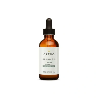 Image de Huile de barbe Cremo, Mélange Forêt Restaure l&#039;hydratation, adoucit et réduit les démangeaisons la pour toutes longueurs soin du visage,