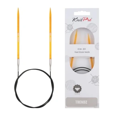Image de KnitPro KP51083 Aiguilles Circulaires Fixes Bois Multicolore 80 cm x 4 mm