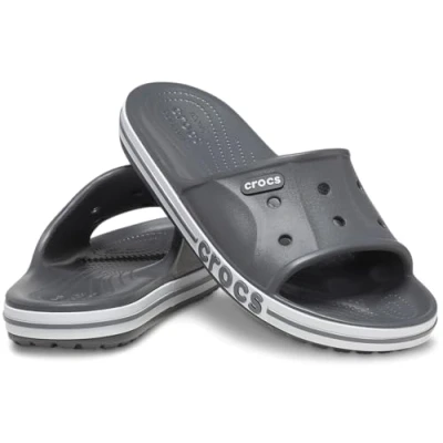 Image de Crocs Mixte Bayaband Slide, Slate Grey, 36/37 EU