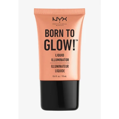 Image de Nyx Professional Makeup Highlighter BORN TO GLOW Liquid Illuminator Hightlighter, Femme, Taille: 18 ml, 2 gleam