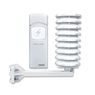 Image de Ecowitt Détecteur de foudre sans fil Capteur Accessoire pour Station Météo Ecosystem WH57