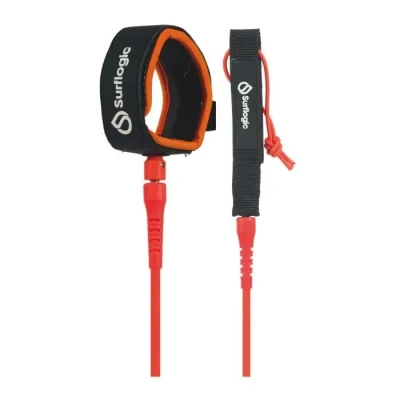 Image de SURF LOGIC Leash Pro 6 Accessoires Mixte, Orange, Taille Unique