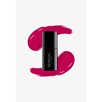 Image de Semilac UV GEL Polish Vernis à ongles, Taille: 7 ml, Elegant raspberry