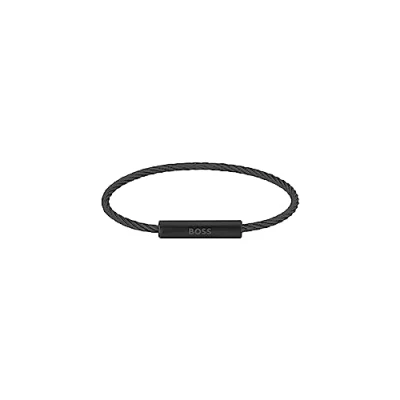 Image de BOSS ALEK Bracelet, Homme, Taille: One Size, Black