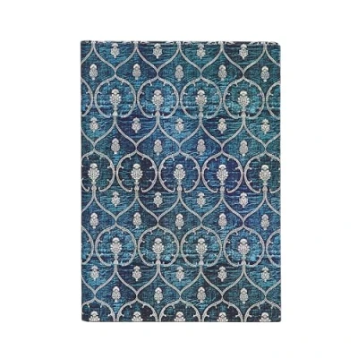 Image de Carnet à couverture rigide Velours Bleu Midi Non ligné 144 p.
