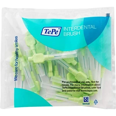 Image de TePe Lot de 25 brosses interdentaires X soft Vert clair 0,8 mm