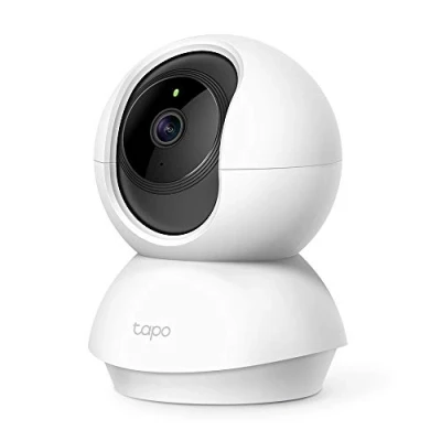 Image de Tapo 2K(3MP) Caméra Surveillance WiFi intérieure 360 C21A, Vision Nocturne, Notifications en Temps réel, Détection de Personne, Suivi Mouvement, Télécommande, Compatible avec Alexa