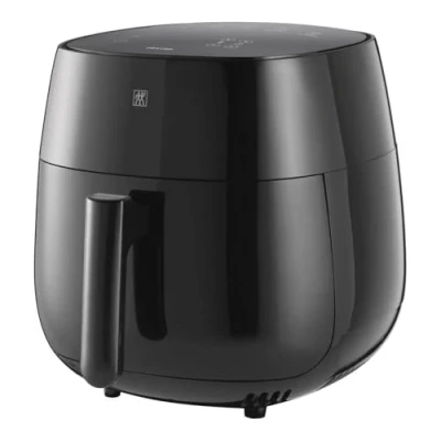 Image de ZWILLING Air Fryer Friteuse à Chaud sans Huile, 4 Litres, 2 Personnes, 6 Programmes, 1400 W, Cuisson Réglable de 80 200, Couleur Noir