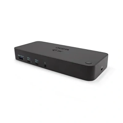 Image de DICOTA D31951 station d&#039;accueil Avec fil USB Type C Noir Neuf
