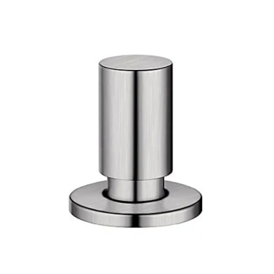 Image de Blanco 222118 Tirette de Commande ronde Inox Brossé aspect mat