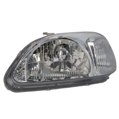 Image de TYC 20 3184 11 2 Phares gauche H4 pour circulation à droite sans moteur électrique, porte lampe HONDA: CIVIC 6 Hatchback, Stufenheck