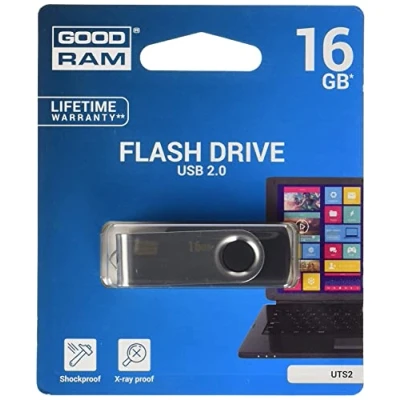 Image de Goodram UTS2 lecteur USB flash 16 Go Type A 2.0 Noir Neuf