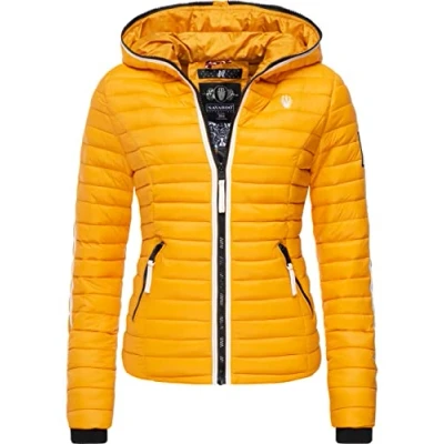 Image de Navahoo Kimuk Prc, Veste matelassée pour Dame mi Saison Jaune S