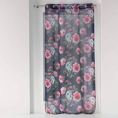 Image de douceur d&#039;interieur 1626595 Voilage, Polyester, Prune, 140 x 240 CM