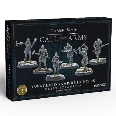Image de Modiphius Entertainment The Elder Scrolls: Call to Arms Dawnguard Vampire Hunters Miniature Game Unpainted