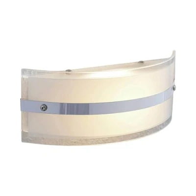 Image de LED Applique Murale Zinka (Moderne) en Blanc Verre e. a. pour Salon &amp; Salle à manger (1 lampe,à), Applique, Lampe Murale, Eclairage, Luminaire Mural