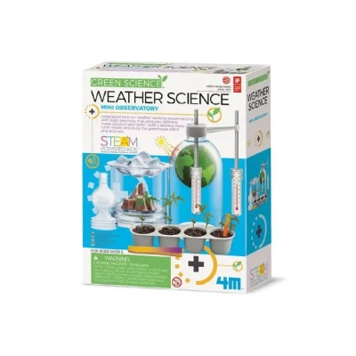 Image de 4M Kidz Labs Kit de Fabrication Green Science : Atelier Météo