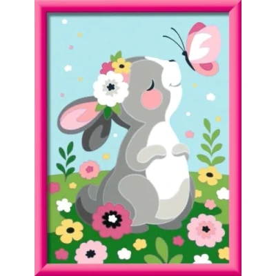 Image de Ravensburger Peinture par numéros 20062 Voeux de Printemps Enfants à partir 7 Ans, 20062, Multicolore, Centre