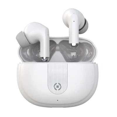 Image de Celly ULTRASOUND Casque True Wireless Stereo (TWS) Ecouteurs Appels/Musique USB Type C Bluetooth Blanc Neuf