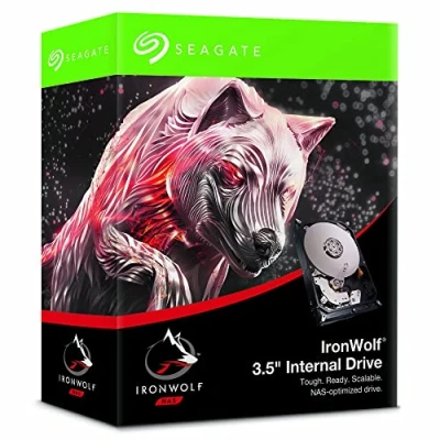 Image de Seagate IronWolf ST8000VNA04 disque dur 3.5 8 To Série ATA III Neuf