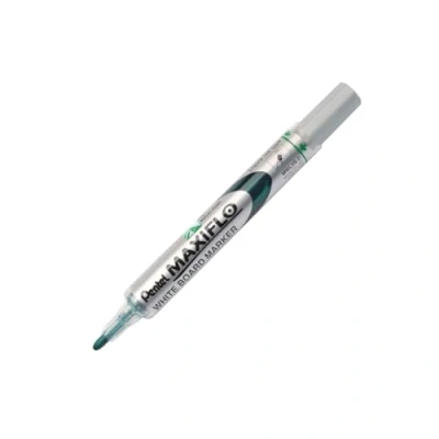 Image de Pentel Maxiflo Green Label Marqueur pour Tableau Blanc à Pointe conique Vert