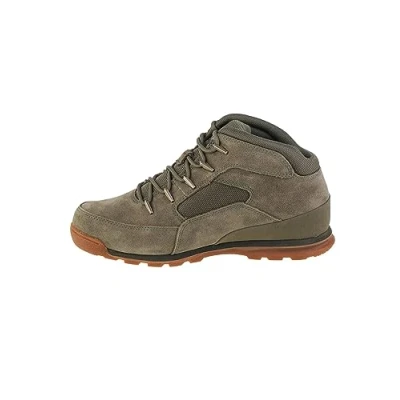 Image de Timberland Homme Euro Rock Heritage L/F Botte Tendance, Daim Vert foncé, 45 EU