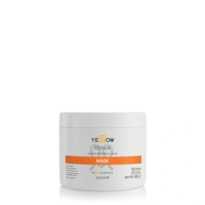 Image de Masque restructurant Repair Amande et Cacao 500 ml Jaune (Alfaparf Group)