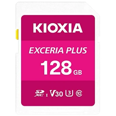 Image de Kioxia Exceria Plus Carte SD 128 Go 4582563851603